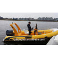 RIB520 barco con barco de china RIB520 de ce consol bote inflable bote de remos